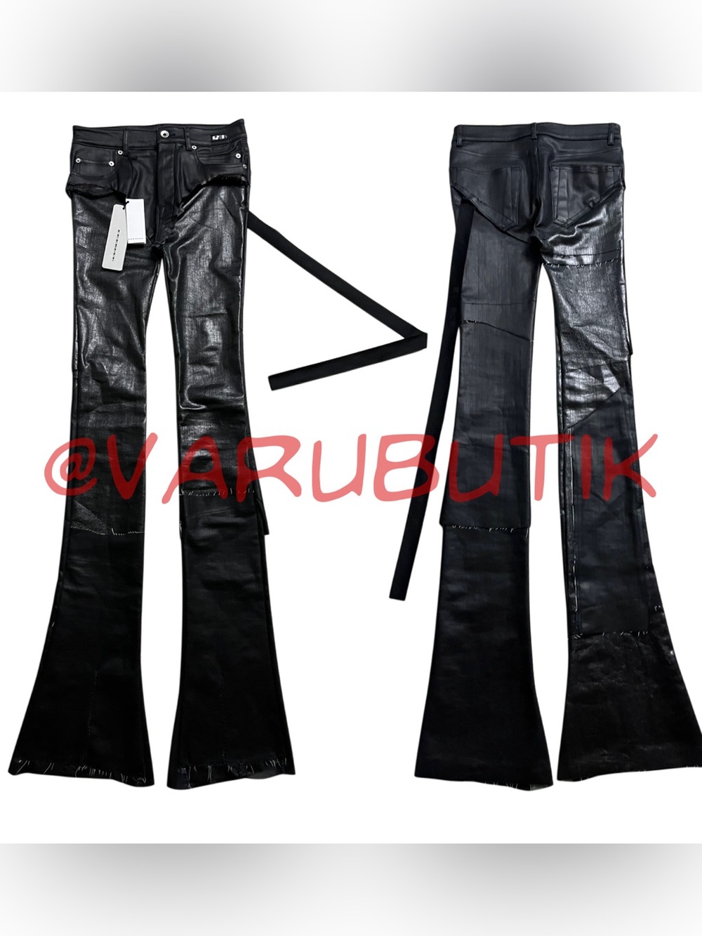 rick owens x swampgod fw22 1/1 tokyo showroom tyrone bootcut NWT size 25 (28x37)